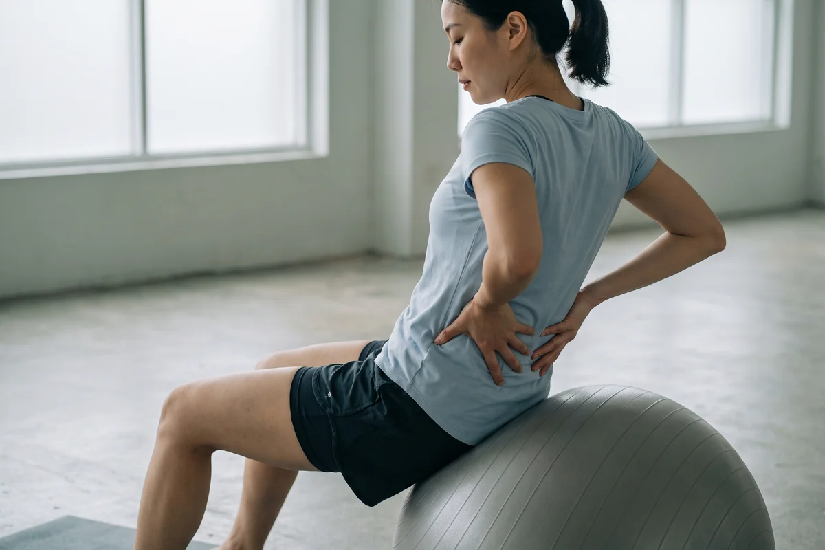 Therapist treating a patient for pelvic floor dysfunction and pelvic organ prolapse at Ability Allies in Seacoast, NH